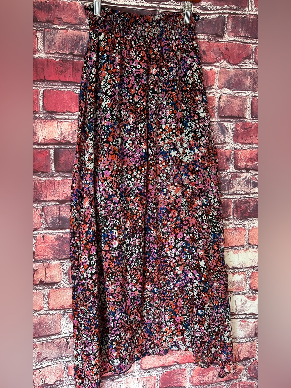 Maje Jehane Floral Silk Maxi Skirt - Picture 2 of 7